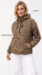 Moletom Feminino com Capuz e Oncinha Leo-Urban