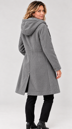 Casaco Feminino com Forro Fleece e Capuz Astrid