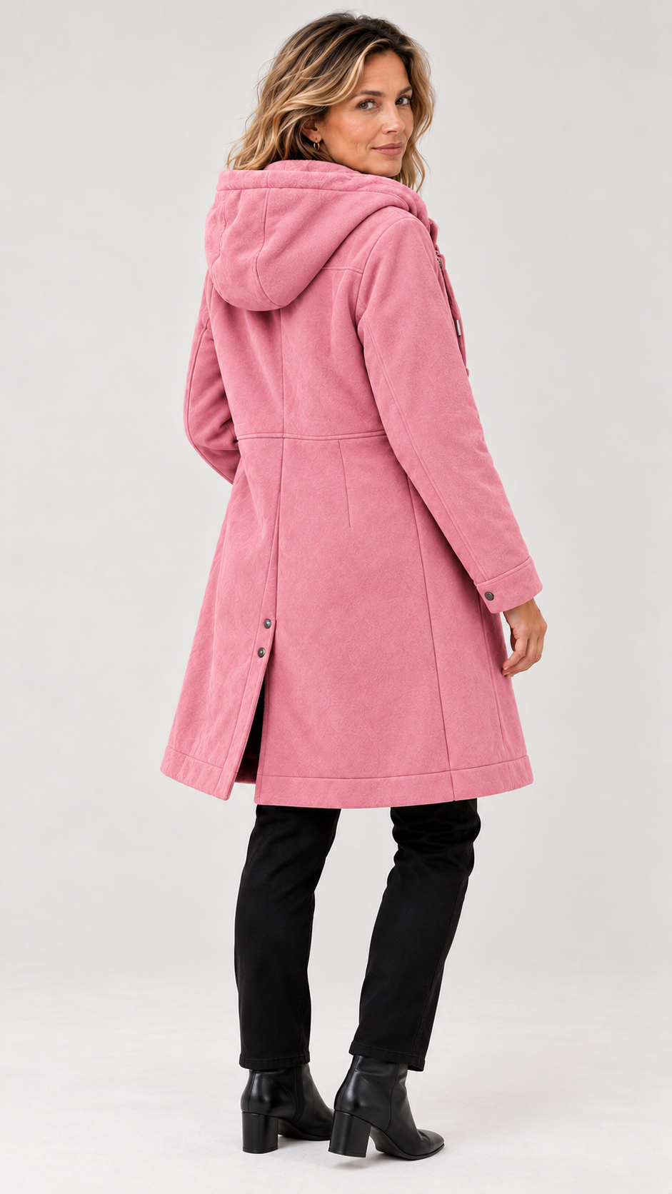 Casaco Feminino com Forro Fleece e Capuz Astrid
