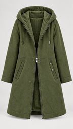 Casaco Feminino com Forro Fleece e Capuz Astrid