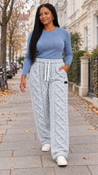 Alina Loungehose in Cinza – munique