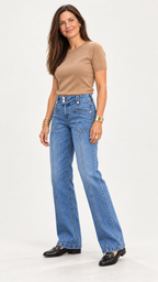 Amelie Stretch-Jeans – Azul-médio – Vista 4