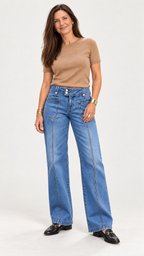 Amelie Stretch-Jeans – Azul-médio – Vista 6