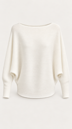 Strickpullover mit U-Boot-Ausschnitt – Branco – Bild 6