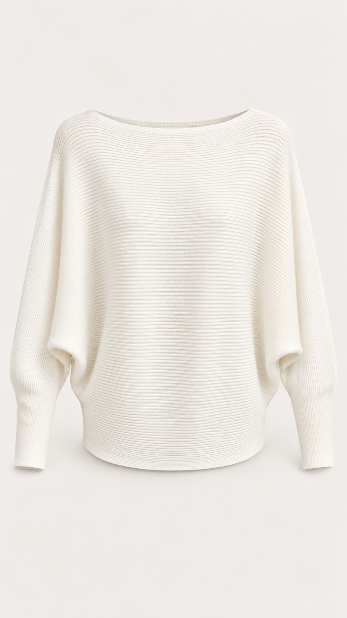 Strickpullover mit U-Boot-Ausschnitt – Branco – Bild 6