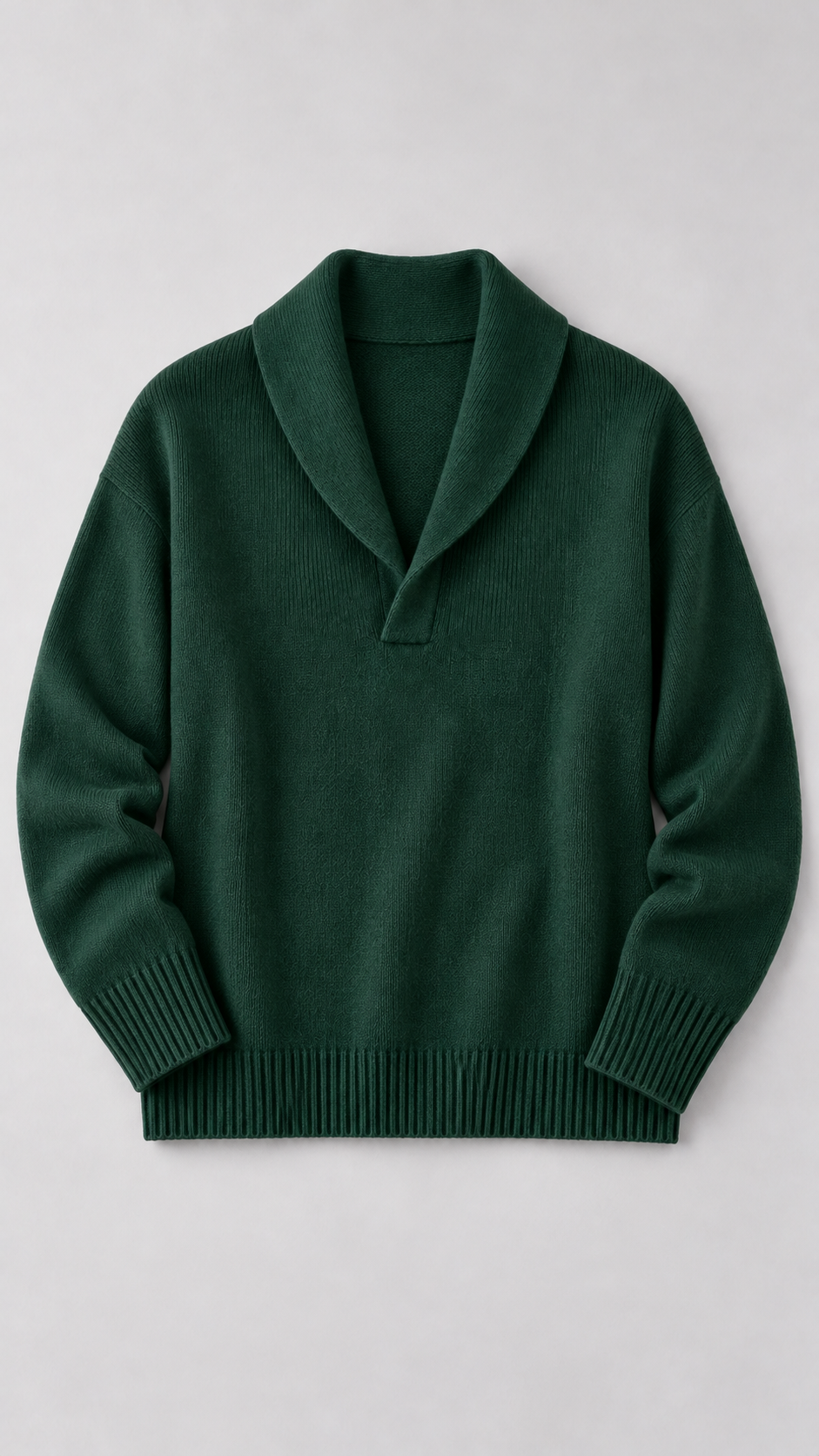 Genevra – Verde-florestaer Strickpullover, Vista do produto