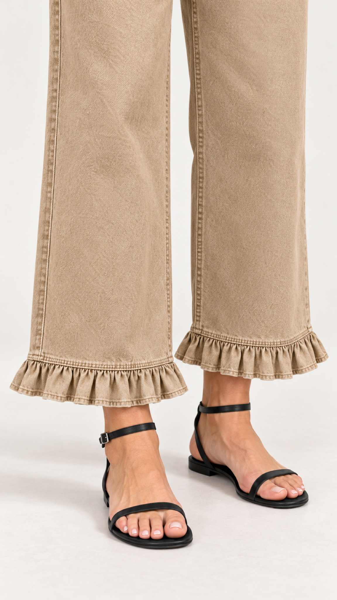 Caqui-Calça mit Barra de babados – Vista 5