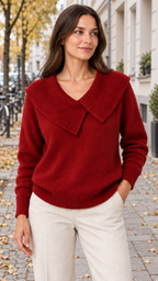 Solenne in Vermelho-escuro – Streetstyle in Berlin