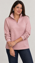Vilja Suéter in Rosa-claro – capa