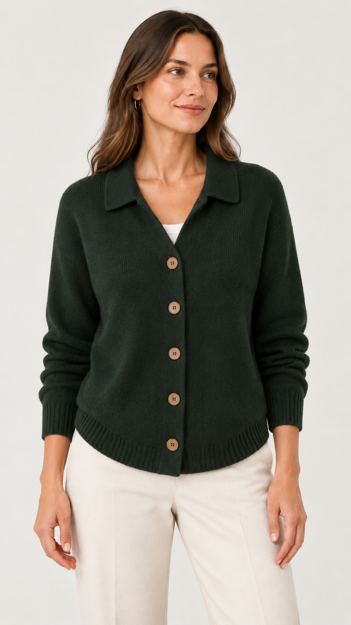 Wrenley in Verde-pinho – Vista frontal