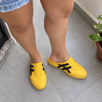 Mule feminino Lia — amarelo varanda