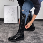 Bootara — Bota feminina de inverno com laço – Vista do produto